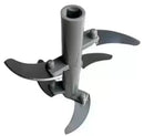 Mini Processador Manual De Alimentos Grande 5 Lâminas 900ml - Neverdie