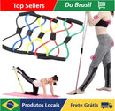 Elástico Tensão Exercício Treino Em Casa Ombro Braço Glúteos
