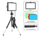 LED Fotografia e Vídeo Painel de Luz, 6 ", Filtros RGB, Iluminação, Photo Studio, Lâmpada Kit para Shoot, Live Streaming, Ring Light, Tripé