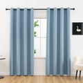 2 pçs moderno 100% cortina blackout com forro revestido, curains para quarto, sala de estar, sala de jantar, banheiro, decoração de casa