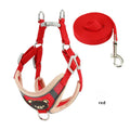 Arnês para cães colete ajustável andando conjunto de corda de tração para coleira de cachorro arnês de malha respirável para pequeno médio gato cão animal de estimação chumbo