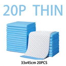 Tapetes Ultra Absorventes para Urina de Animais de Estimação, à Prova de Vazamentos, Descartáveis, para Treinamento de Filhotes, Secagem Rápida, para Cães, Gatos e Pequenos Animais