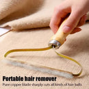 Removedor de Pelos de Animais Portátil, Raspador Manual, Escova Adesiva para Limpeza de Pelos de Gato e Cão