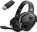 Fone de Ouvido Gamer NUBWO G06 Sem Fio 2.4GHz Bluetooth 5.3 Headphones Estéreo Modo Duplo com Microfone para PS5 PS4 PC Computador Nintendo Switch Celular Telefone Notebook Office Home PC Gamer Console