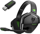 Fone de Ouvido Gamer NUBWO G06 Sem Fio 2.4GHz Bluetooth 5.3 Headphones Estéreo Modo Duplo com Microfone para PS5 PS4 PC Computador Nintendo Switch Celular Telefone Notebook Office Home PC Gamer Console