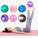 Bola de Yoga de 25cm para Exercícios, Ginástica, Pilates, Equilíbrio e Treinamento Indoor