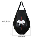 Saco de areia multifuncional para artes marciais, saco de boxe resistente com gancho de corrente de metal, equipamento esportivo dobrável