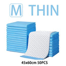Tapetes Ultra Absorventes para Urina de Animais de Estimação, à Prova de Vazamentos, Descartáveis, para Treinamento de Filhotes, Secagem Rápida, para Cães, Gatos e Pequenos Animais