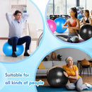 Bola de Yoga e Fitness para Mulheres, Tipo Reforçado, Antiexplosão, Diâmetro 25/55/75cm, Mini Bola de Pilates para Exercícios, Modelagem de Pernas e Quadris