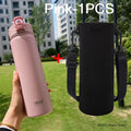 Tyeso 600/750ml garrafa térmica com canudo de aço inoxidável copo térmico do carro garrafas de água esportivas mantém frio e calor caneca térmica