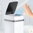 Lixeira inteligente automática com sensor de movimento, sem necessidade de contato, com bateria, para cozinha, banheiro, casa, escritório e uso interno. ﻿