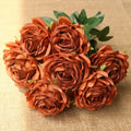 10 cabeças de flores artificiais de seda, arranjo de casamento, buquê de festa, decoração de casa, jardim, hotel, plantas, presente de dia dos namorados