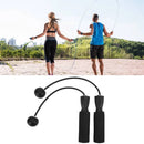 2 Peças Corda de Pular Sem Fio de Rotação Rápida Portátil 30MM Corda de Pular com Peso Corda de Pular Sem Corda com Bola de Peso para Treino de Exercícios