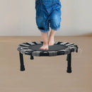 Mini Trampolim com Almofada Antiderrapante, Brinquedo de Fitness Dobrável para Exercícios em Casa ou ao Ar Livre para Crianças