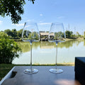 Copo de vidro de vinho tinto muito fino, 650ml/800ml, alta qualidade, borgonha, champanhe, copo de vinho branco, acampamento, copo de vinho