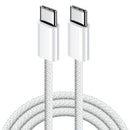 60w tipo c para tipo c cabo linha de dados para iphone 15 16 17 samsung xiaomi carregamento rápido usb c para c cabo tipo c carregador de dados 1m2m