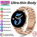 Novo Smartwatch AMOLED de 1,32 polegadas 2026 para Homens e Mulheres, Resolução 466*466, Chamada Bluetooth, Lanterna LED, Monitor de Fitness