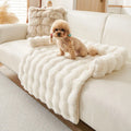 Almofada Espessa para Sofá de Animais de Estimação, Antirriscos, Antiderrapante, Ninho para Cães e Gatos, Cama Aconchegante para Cães e Gatos