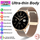 Novo Smartwatch AMOLED de 1,32 polegadas 2026 para Homens e Mulheres, Resolução 466*466, Chamada Bluetooth, Lanterna LED, Monitor de Fitness
