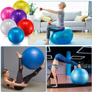 Bola de Yoga e Fitness para Mulheres, Tipo Reforçado, Antiexplosão, Diâmetro 25/55/75cm, Mini Bola de Pilates para Exercícios, Modelagem de Pernas e Quadris