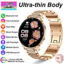 Novo Smartwatch AMOLED de 1,32 polegadas 2026 para Homens e Mulheres, Resolução 466*466, Chamada Bluetooth, Lanterna LED, Monitor de Fitness