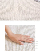 Tapete Redondo Moderno de Imitação de Sisal para Decoração de Casa, Sala de Estar, Área do Sofá, Tapete Camel para Quarto, Pátio, Tapete para Gatos, Resistente ao Desgaste