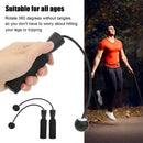 2 Peças Corda de Pular Sem Fio de Rotação Rápida Portátil 30MM Corda de Pular com Peso Corda de Pular Sem Corda com Bola de Peso para Treino de Exercícios