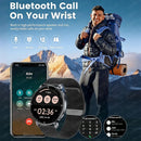 Novo Smartwatch AMOLED de 1,32 polegadas 2026 para Homens e Mulheres, Resolução 466*466, Chamada Bluetooth, Lanterna LED, Monitor de Fitness