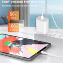 Cabo de carregamento USB C de 20 W para iPhone 16 Pro Max/15 Plus, USB C para USB C 2M Cabo de carregador rápido trançado compatível com iPad Pro 12