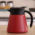 Jarra térmica de café de aço inoxidável 600ml, jarra térmica de parede dupla para casa, escritório, mantém bebidas quentes - garrafa térmica