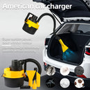 Aspirador de Pó Portátil Multifuncional para Carro, Uso Duplo em Casa e Carro, Alta Potência, Limpeza Úmida e Seca, Dispositivo Universal para Remoção de Poeira