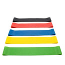 1/2/3/4/5 pçs faixas de resistência yoga banda fitness exercício treinamento hip tensão banda perna agachamento dança elástico loop estiramento banda