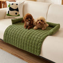 Almofada Espessa para Sofá de Animais de Estimação, Antirriscos, Antiderrapante, Ninho para Cães e Gatos, Cama Aconchegante para Cães e Gatos