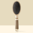 Caliyi massagem de cabelo almofada de ar pente escova couro cabeludo escova desembaraçar anti estática salão spa cabeleireiro estilo ferramenta oval redondo