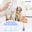 Spray Desodorizante para Pets Cães e Gatos, Aroma Natural Duradouro de Mirtilo, Controle de Odor Sem Álcool, Portátil