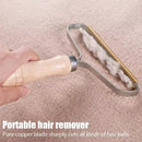 Removedor de Pelos de Animais Portátil, Raspador Manual, Escova Adesiva para Limpeza de Pelos de Gato e Cão