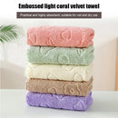 Conjunto de 5 Toalhas de Banho de Coral Fleece Macias e Absorventes de Secagem Rápida com Design Divertido e Fofo para o Lar