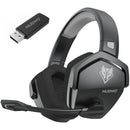 Fone de Ouvido Gamer NUBWO G06 Sem Fio 2.4GHz Bluetooth 5.3 Headphones Estéreo Modo Duplo com Microfone para PS5 PS4 PC Computador Nintendo Switch Celular Telefone Notebook Office Home PC Gamer Console