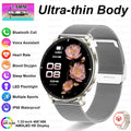 Novo Smartwatch AMOLED de 1,32 polegadas 2026 para Homens e Mulheres, Resolução 466*466, Chamada Bluetooth, Lanterna LED, Monitor de Fitness