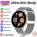 Novo Smartwatch AMOLED de 1,32 polegadas 2026 para Homens e Mulheres, Resolução 466*466, Chamada Bluetooth, Lanterna LED, Monitor de Fitness