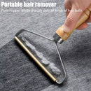 Removedor de Pelos de Animais Portátil, Raspador Manual, Escova Adesiva para Limpeza de Pelos de Gato e Cão