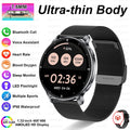 Novo Smartwatch AMOLED de 1,32 polegadas 2026 para Homens e Mulheres, Resolução 466*466, Chamada Bluetooth, Lanterna LED, Monitor de Fitness