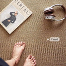 Tapete Redondo Moderno de Imitação de Sisal para Decoração de Casa, Sala de Estar, Área do Sofá, Tapete Camel para Quarto, Pátio, Tapete para Gatos, Resistente ao Desgaste