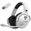 Fone de Ouvido Gamer NUBWO G06 Sem Fio 2.4GHz Bluetooth 5.3 Headphones Estéreo Modo Duplo com Microfone para PS5 PS4 PC Computador Nintendo Switch Celular Telefone Notebook Office Home PC Gamer Console