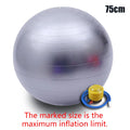 Bola de Yoga e Fitness para Mulheres, Tipo Reforçado, Antiexplosão, Diâmetro 25/55/75cm, Mini Bola de Pilates para Exercícios, Modelagem de Pernas e Quadris