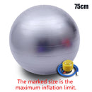 Bola de Yoga e Fitness para Mulheres, Tipo Reforçado, Antiexplosão, Diâmetro 25/55/75cm, Mini Bola de Pilates para Exercícios, Modelagem de Pernas e Quadris