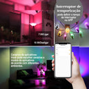lampada inteligente，alexa original português，casa inteligente，tuya，automação residencial inteligente，controle bluetooth