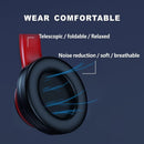 Lenovo hd200 fones de ouvido bluetooth over-ear dobrável computador sem fio cancelamento de ruído alta fidelidade estéreo gaming headset