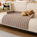 Almofada Espessa para Sofá de Animais de Estimação, Antirriscos, Antiderrapante, Ninho para Cães e Gatos, Cama Aconchegante para Cães e Gatos