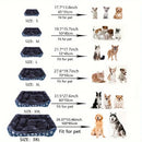 Cama para cães de estimação, sofá, tapetes de inverno, produtos para animais de estimação, acessórios para cães, cesta, suprimentos para casa grande, média e pequena, cama para gatos